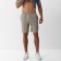 Men's shorts Minaku: Basic Line Man Color Gray, size 46
