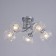 Closure ceiling deb 5x40W E27 chrome 52x52x22 cm