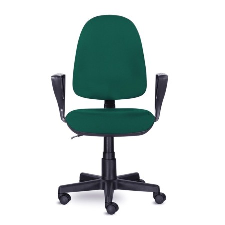 A chair for the operator Brabix Prestige Ergo MG-311, adjustable back, fabric, green-2