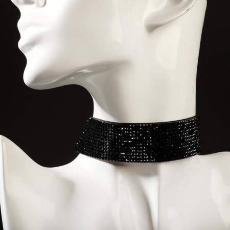 Choker "grace of sparks" is average, black color, l = 31 cm