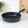 Pan, d = 28 cm, plastic handle, anti -stick coating, dark marble color
