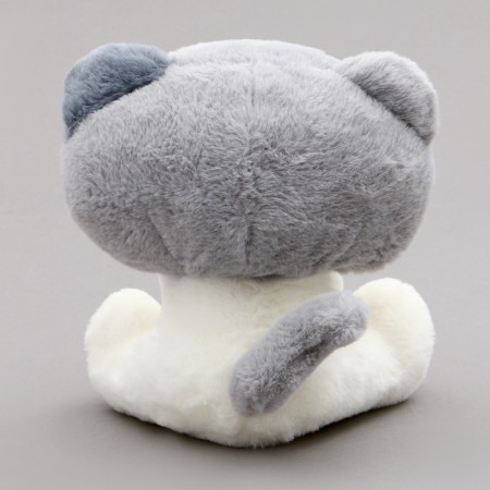 Soft toy "cat", 22 cm, gray color-2