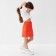 Denim skirt KAFTAN p. 34 (122-128 cm), orange
