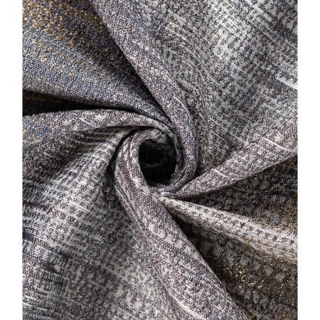 Curtain "Shine", size 150x260 cm, gray color