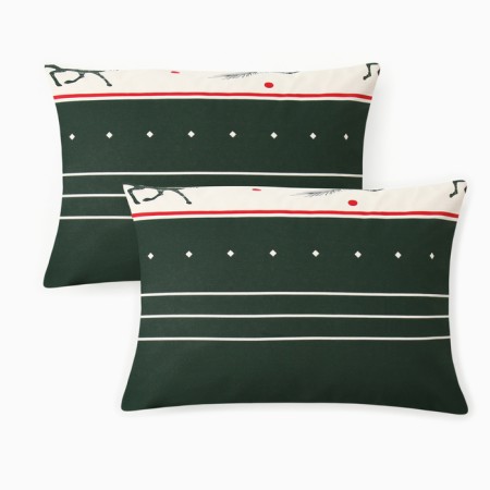 Set of pillowcases "Ethel" Magical Christmas, 50x70 cm - 2 pcs, 100% cotton, calico