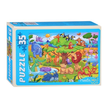 Maxi-Pazle "Jungle No. 4", 35 elements