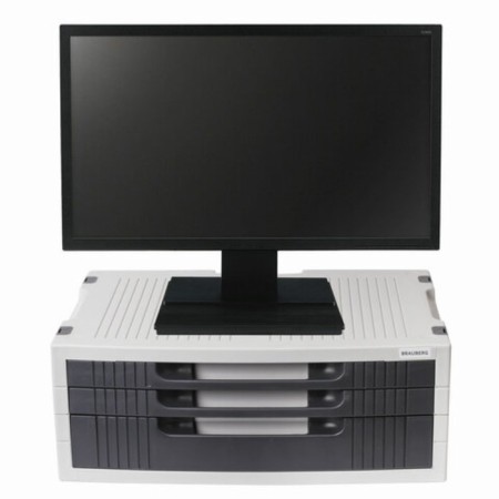 Brauberg printer/monitor stand, with 1 shelf and 3 boxes, 380x275x150 mm, 510190-3