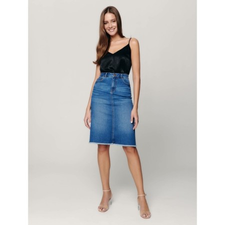 Women's jeans, size XS, MID Blue color-8