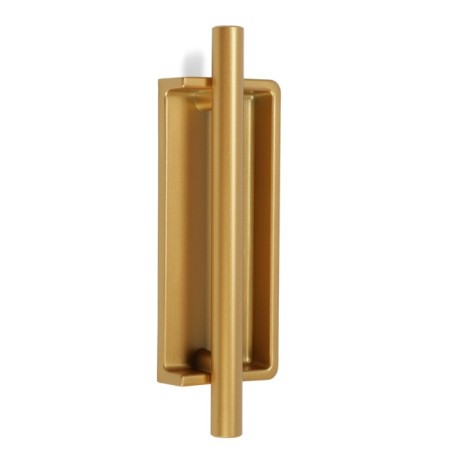 Smeal handle, "Hidden", MO 96 mm, color satin gold-1