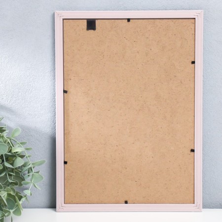 Photo frame Plastic A4 Format "Phases of the Moon" White with black 30.3x23.5 cm-2