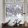 Sliper sticker "Snow City", reusable, 50 x 70 cm, new year