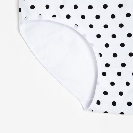 Panties Women's slips "peas" color white, rr 54-56-1