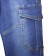 Jeans for boys, height 116 cm, blue color