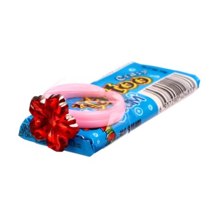 Chewing gum "Crazy Tattoo" with a ring, 2.6 g *50 pcs-35