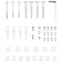 Broke for TV 32 "-60", ceiling suspension, series Profi Rexant