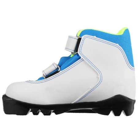 Brows Ski Trek Snowrock, SNS, Artificial leather, white/blue color, blue/silver logo, size 28-2