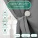 Picking for curtains "leaflets", d = 5 cm, gray/white color