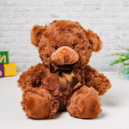 Soft toy "Bear", brown color-1