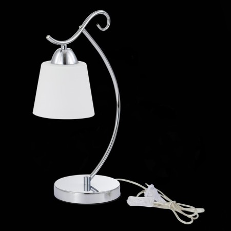 Evoluce bedside lamp. Sle103904-01. Liada. 1x60 W, E27, 23.5x15x41 cm, chromium color-3