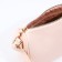 Bag Cross-Bodi with a zipper, pink color