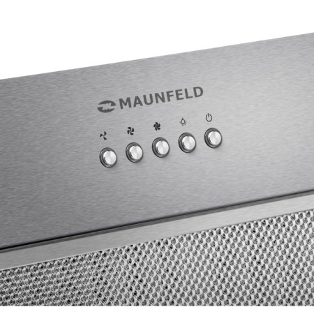Excuse Maunfeld Trapeze 602M, built -in, 1150 m3/h, 3 speeds, 59.8 cm, silver-7