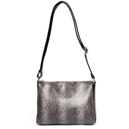 Cross-Body Bag, eco-leather, ludor gray, 27x7x2x20 cm