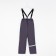 Pants are children insulated, graphite color, height 110 cm