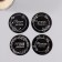 Sticker Paper "Flower Wreaths" embossing silver d = 3.8 cm 252 pcs in the roll