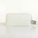 Cosmetic bag with lightning, white color