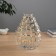 VAZA Glass "Scheryl Galant" grid, D-6x5cm, H-22.5x19 cm, transparent