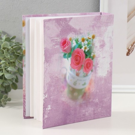 Photo album for 200 photos 10x15 cm "Rose-2 (purple)"-1