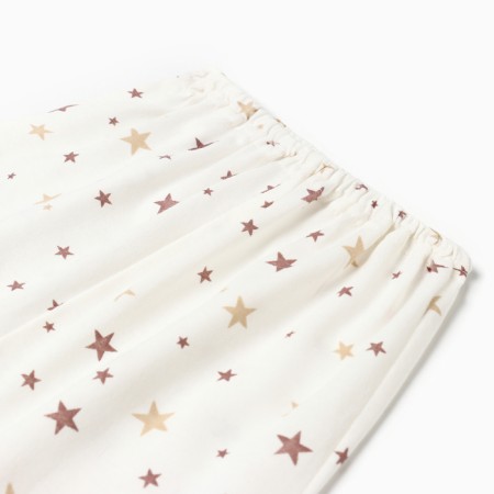 Children's sliders, white color/stars, height 80-1