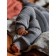 Pants knitted children's amababy pure love comfy, height 92, color gray