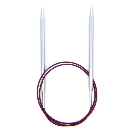 Knitting needles, circular, d = 6 mm, 80 cm