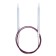 Knitting needles, circular, d = 6 mm, 80 cm