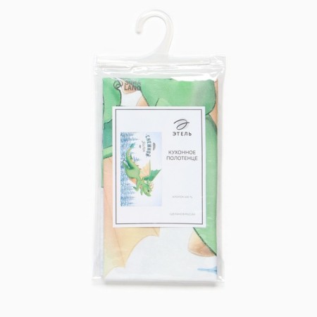 The towel Ethel "Snow Winter" 40x73 cm, 100% HL, sarzha 190 g/m2-5