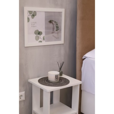 Serving napkin on the table “Duo”, d = 30 cm, brown color-5