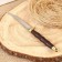 Cutting knife "Scorpio" with a cover, steel - 65x13, handle - wood, 14.5 cm