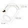 Pointed-built lamp Arte Lamp Situla A3731PL-1BK, GU10, 35 W, 6x10x10 cm, black