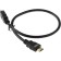 Audio-Video cable LAZSO WH-111 HDMI (M)/HDMI (M) 0.5m. gilding. Black (WH-111 (0.5M)) 107482