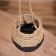 Kashpo wicker, suspended 15x15x60 cm