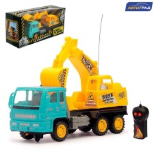 Radio -controlled “Excavator” truck, works from batteries