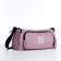 Youth bag with a zipper, pink color