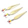 Vertical spinning "Yaman" perfect with the tee, size 40 mm, 4.5 g, brass color