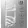 Electric towel Indigo Attic, 800x500 mm, timer, hidden installation, white