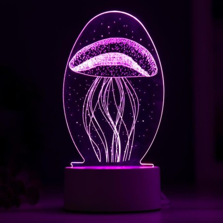 Medusa lamp LED RGB from the network 9.5x10x21.5 cm Risalux-4