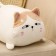 Soft toy "cat", 23 cm, white color