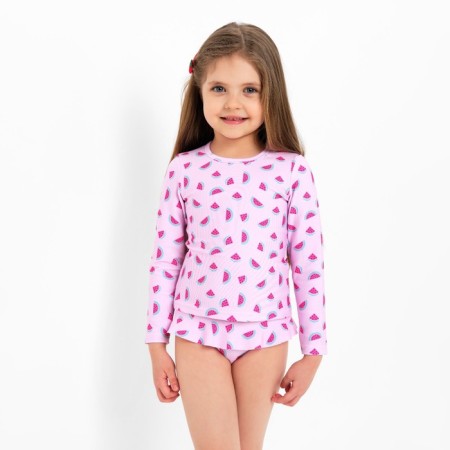 Children's swimsuit KAFTAN "watermelon", height 110-116 cm, pink