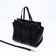 Bag Female Tout with zipper, black color