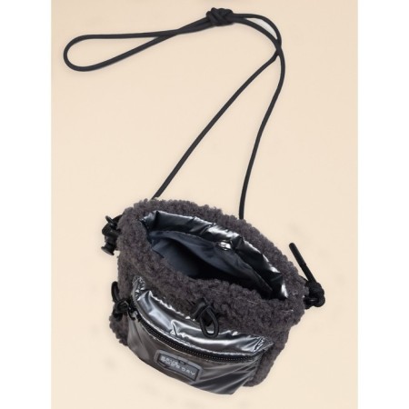 Baby bag, size 13x19 cm, black color-3
